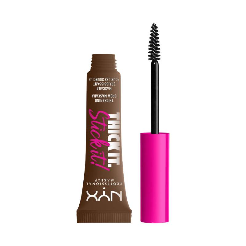 Thick It. Stick It! Brow Mascara Damen Brunette 7ml von NYX-PROFESSIONAL-MAKEUP