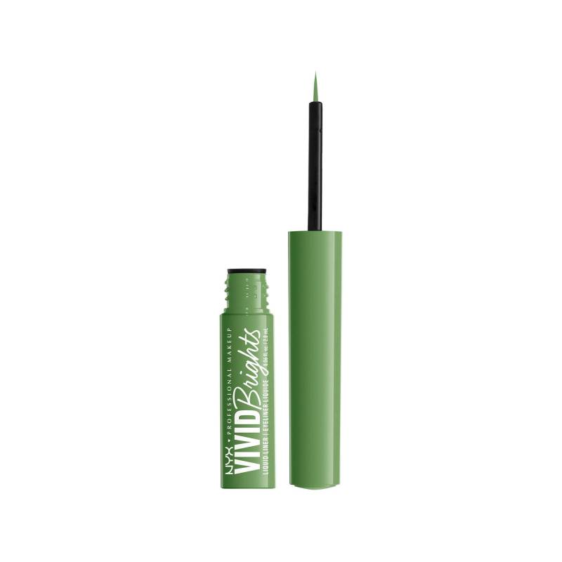 Vivid Bright Liquid Liner Damen  Ghosted Green 2ml von NYX-PROFESSIONAL-MAKEUP