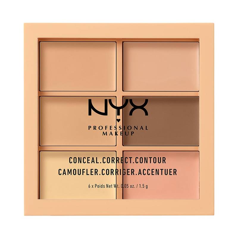 NYX-PROFESSIONAL-MAKEUP - 3C Palette, 9 g, Light von NYX-PROFESSIONAL-MAKEUP