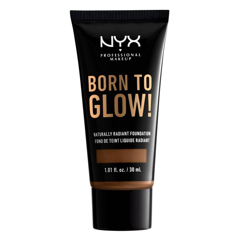 Born To Glow Naturally Radiant Foundation Damen Mocha 43g von NYX-PROFESSIONAL-MAKEUP