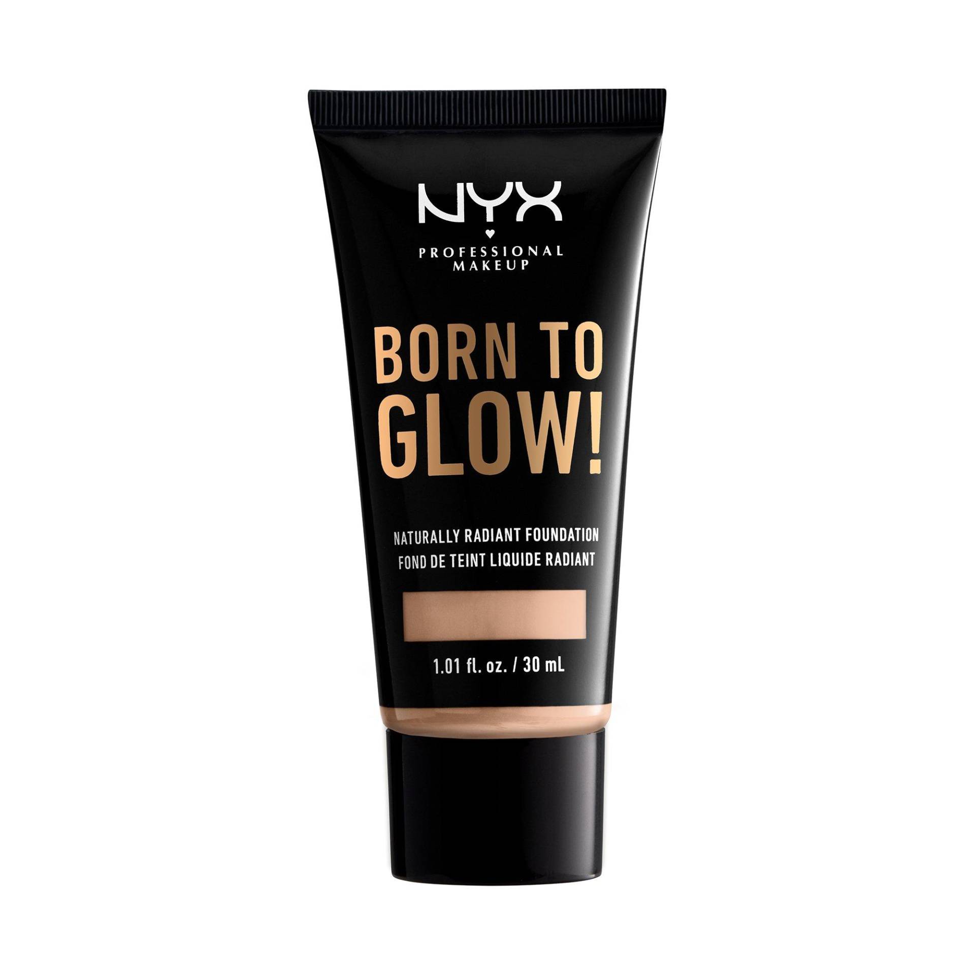 Born To Glow Naturally Radiant Foundation Damen Light 30ml von NYX-PROFESSIONAL-MAKEUP