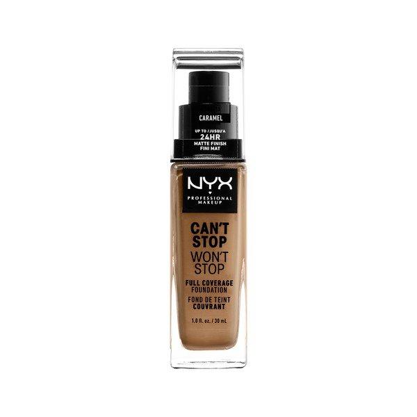 Full Coverage Foundation - Can't Stop Won't Stop Damen Caramel ONE SIZE von NYX-PROFESSIONAL-MAKEUP