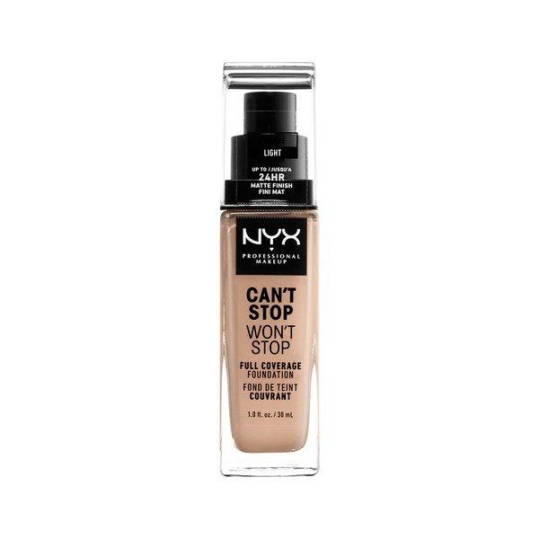 Full Coverage Foundation - Can't Stop Won't Stop Damen Light ONE SIZE von NYX-PROFESSIONAL-MAKEUP