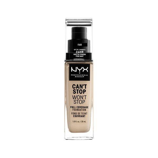 Full Coverage Foundation - Can't Stop Won't Stop Damen Fair ONE SIZE von NYX-PROFESSIONAL-MAKEUP