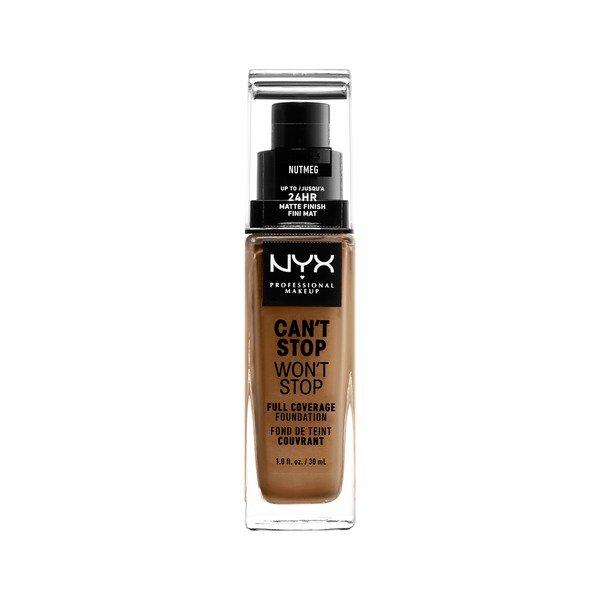 Full Coverage Foundation - Can't Stop Won't Stop Damen Nutmeg ONE SIZE von NYX-PROFESSIONAL-MAKEUP