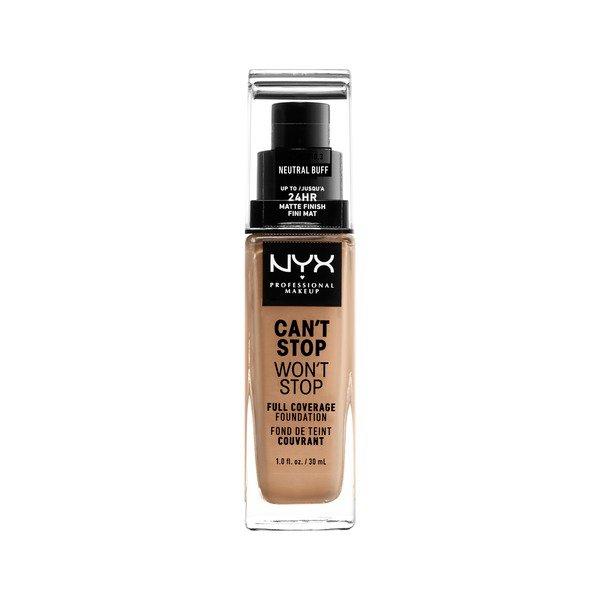 Full Coverage Foundation - Can't Stop Won't Stop Damen Natural Buff ONE SIZE von NYX-PROFESSIONAL-MAKEUP