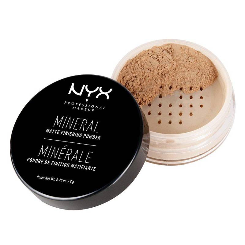 Mineral Finishing Powder - Medium/dark Damen Medium/Dark g#298/8g von NYX-PROFESSIONAL-MAKEUP