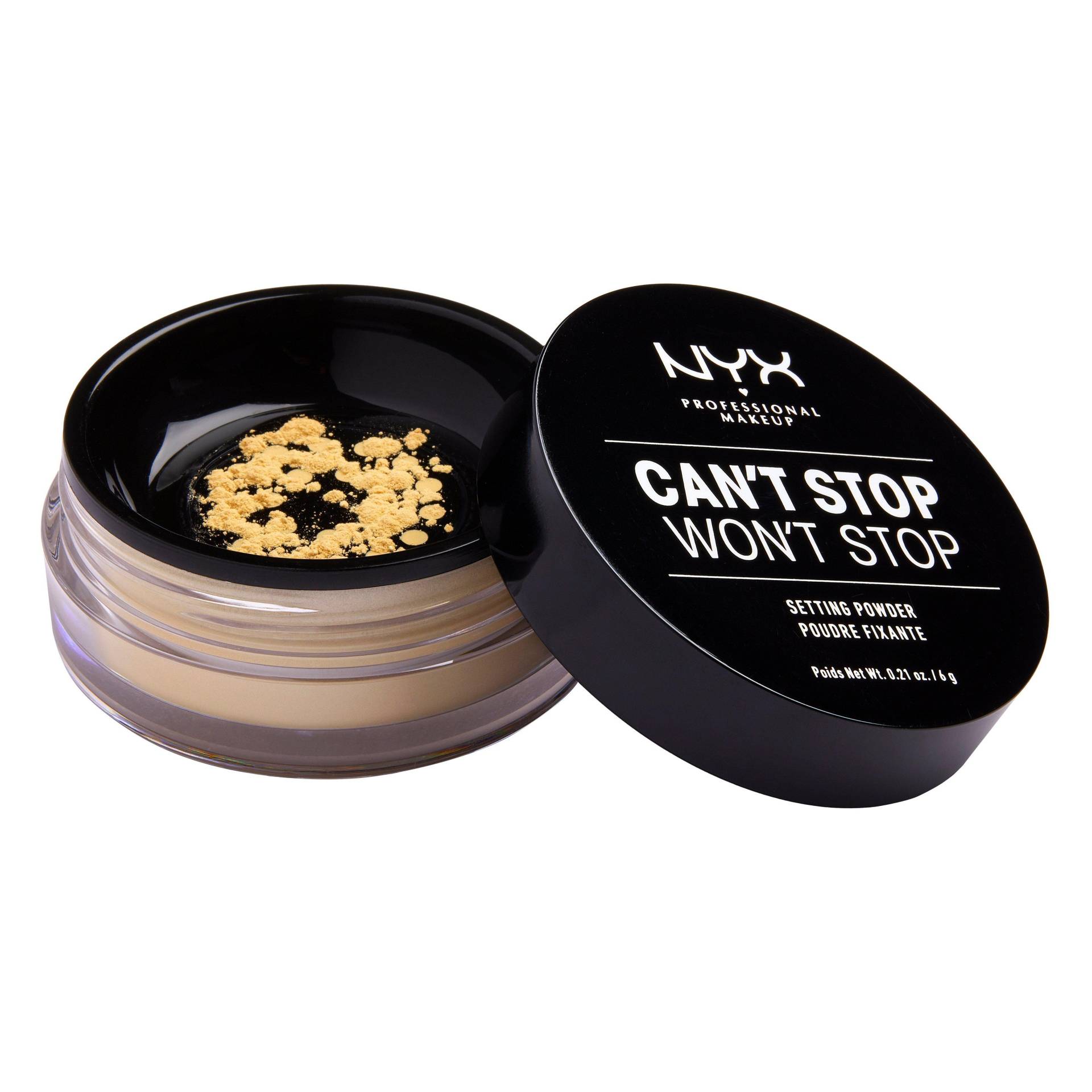 Setting Powder - Can't Stop Won't Stop Damen Banana 6g von NYX-PROFESSIONAL-MAKEUP