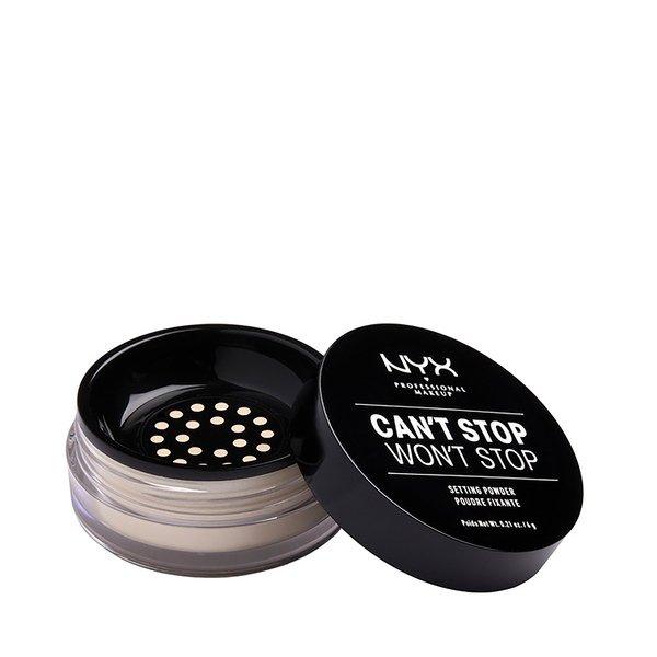 NYX-PROFESSIONAL-MAKEUP - Setting Powder Can't Stop Won't Stop, 6 g, Light von NYX-PROFESSIONAL-MAKEUP