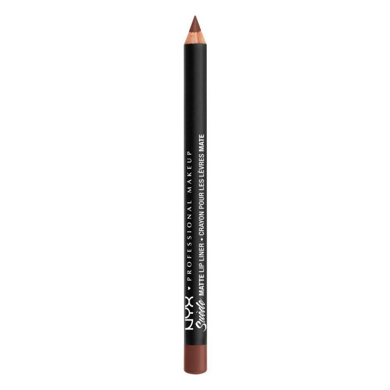 Suede Matte Lip Liner Damen Leon g#300/3.8G von NYX-PROFESSIONAL-MAKEUP