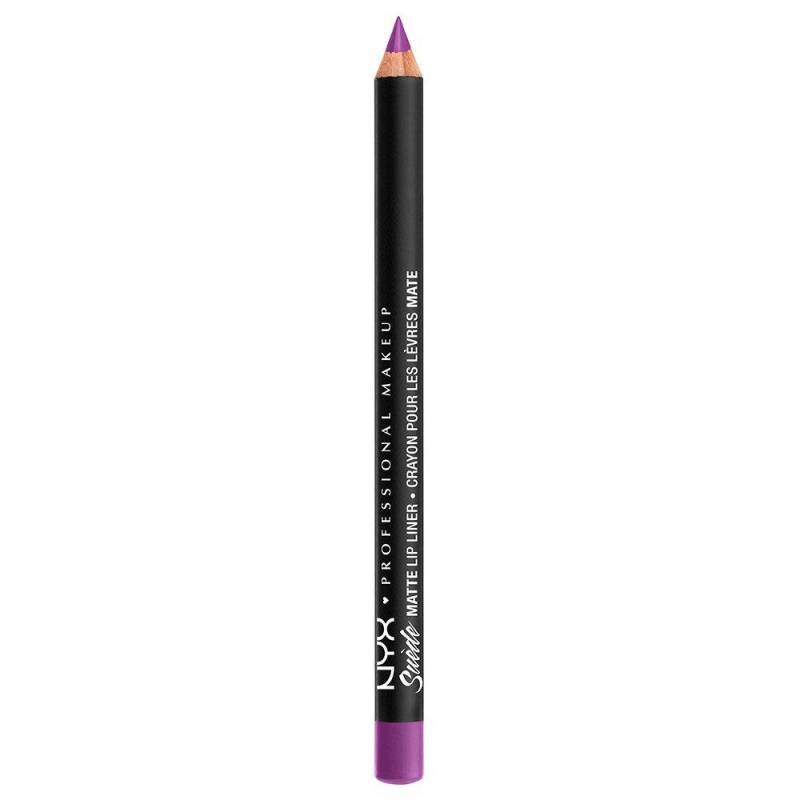 Suede Matte Lip Liner Damen Run The World g#302/1.2g von NYX-PROFESSIONAL-MAKEUP