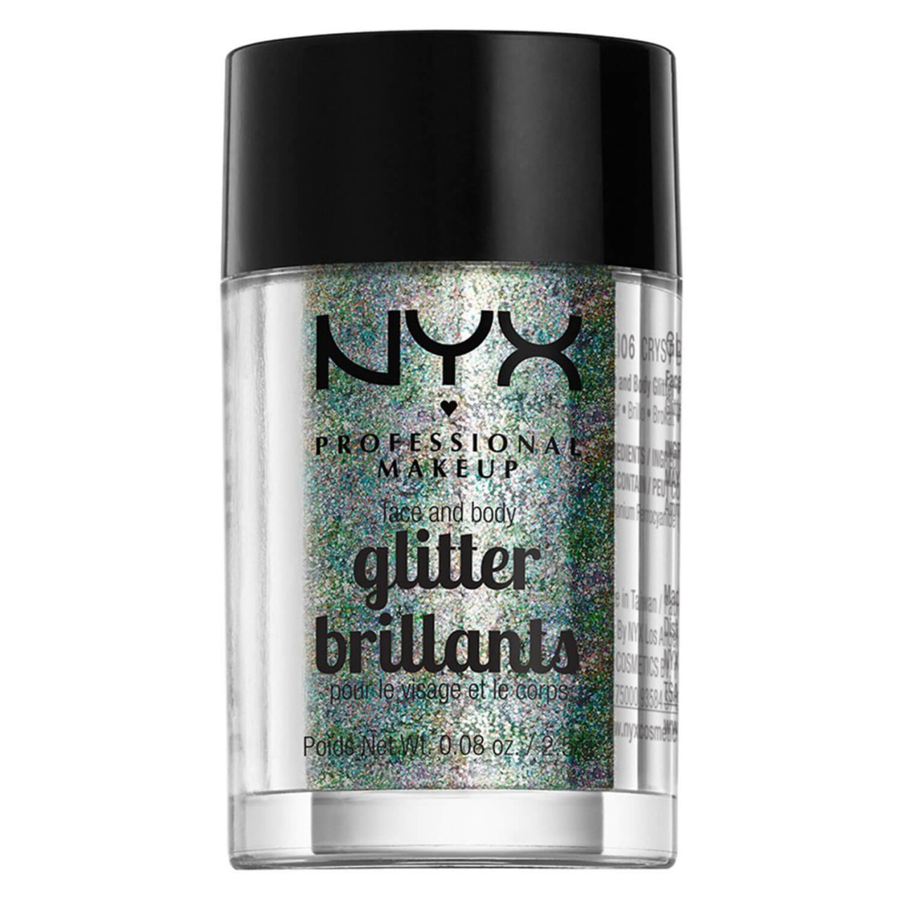 Face & Body Glitter - Crystal Face & Body Glitter - Crystal von NYX Professional Makeup