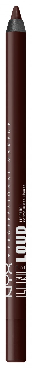 Line Loud - Longwear Lip Pencil Lipliner 1 No Wine-Ing von NYX Professional Makeup