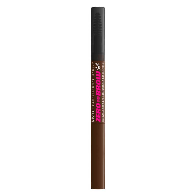 NYX Brows - Zero To Brow Gel 06 Chocolate von NYX Professional Makeup