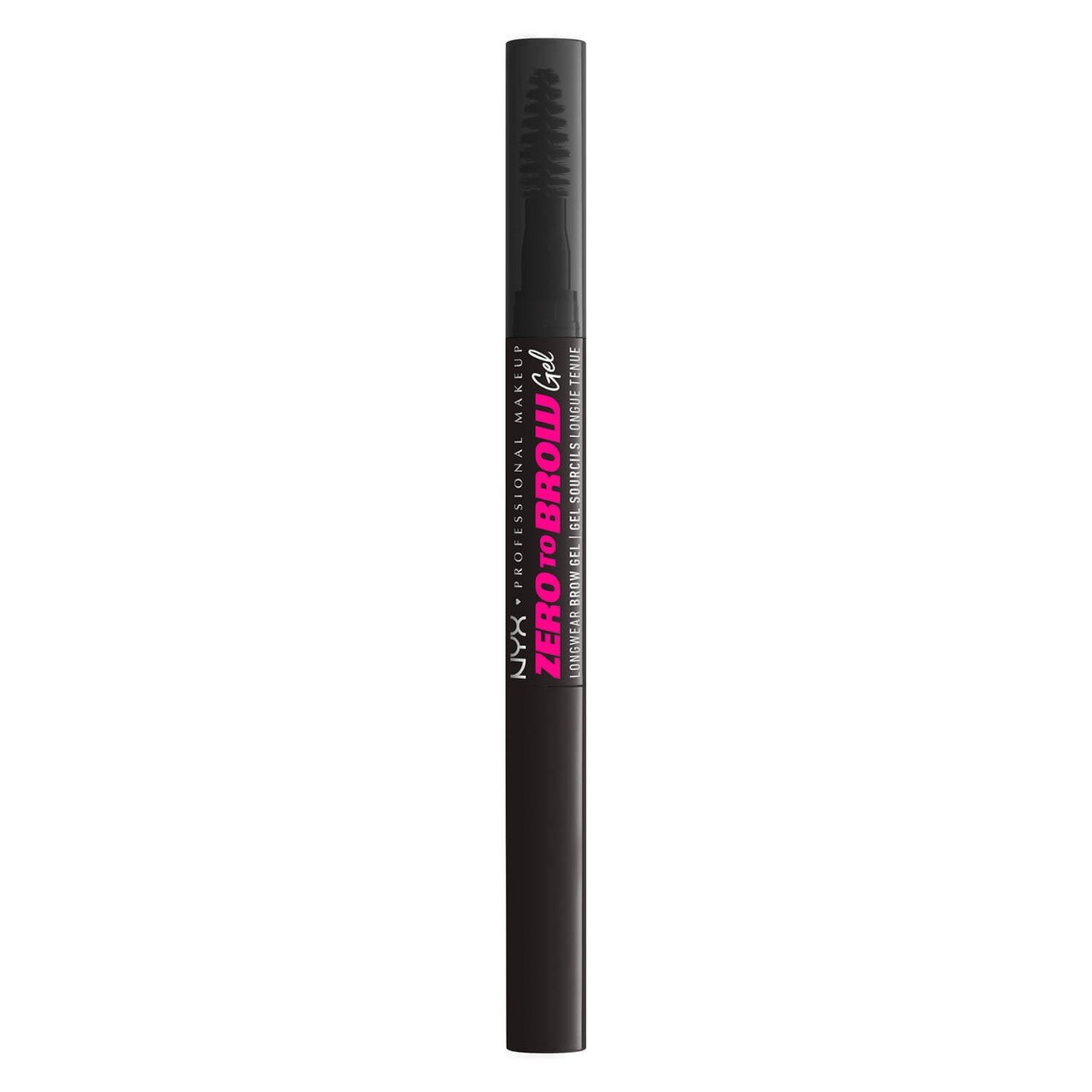 NYX Brows - Zero To Brow Gel 08 Black von NYX Professional Makeup