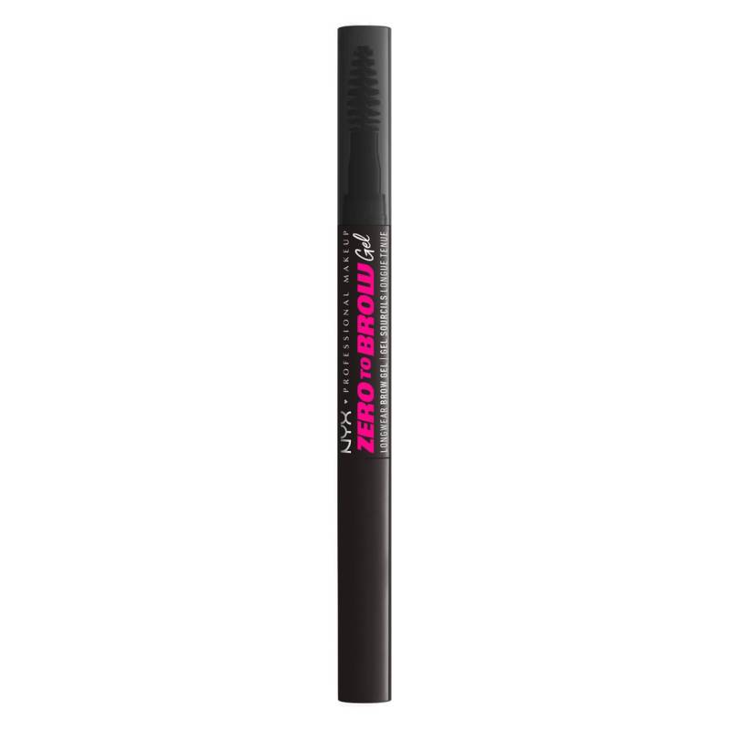 NYX Brows - Zero To Brow Gel 08 Black von NYX Professional Makeup