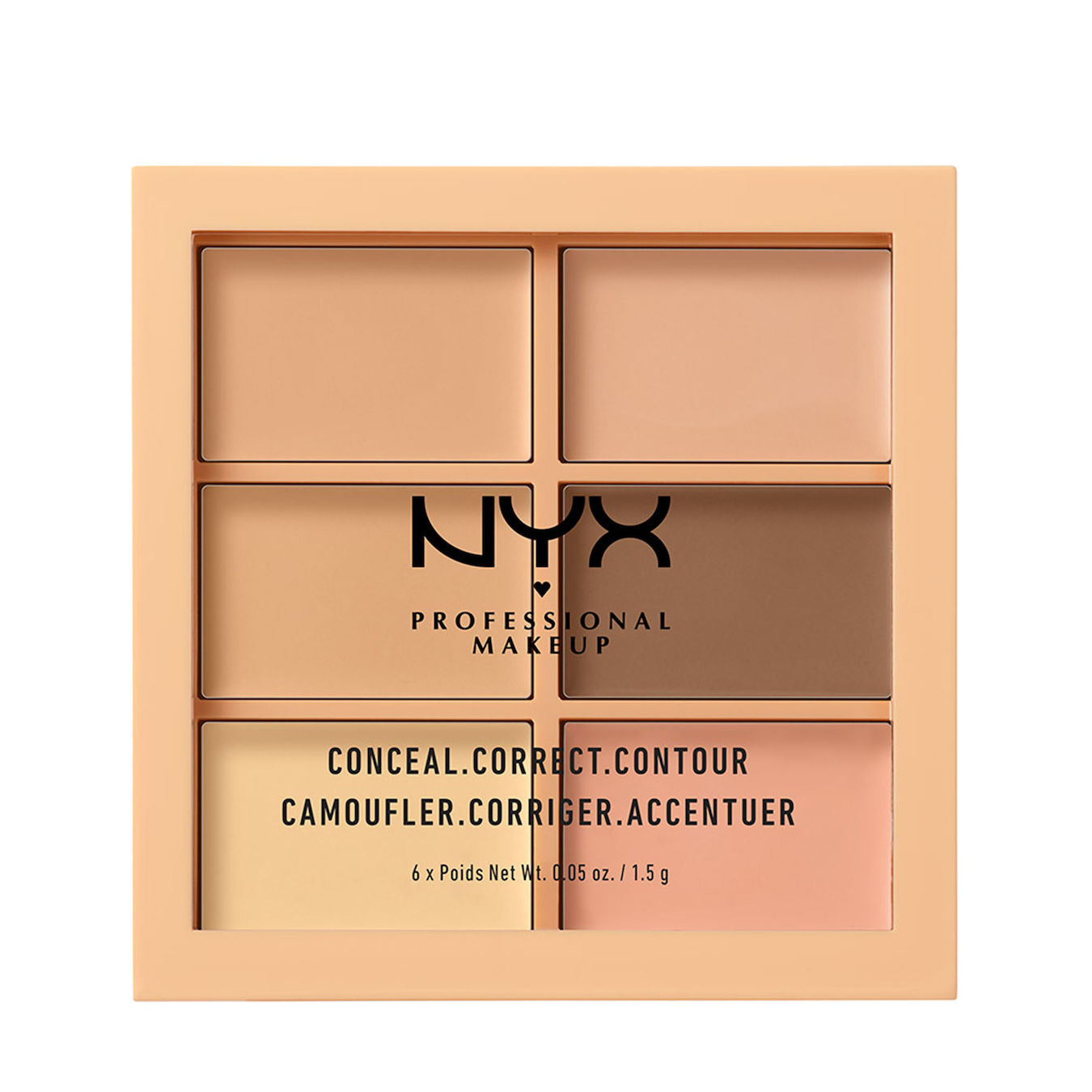 NYX Professional Makeup 3C Palette Conceal, Correct, Contour 1ST von NYX Professional Makeup