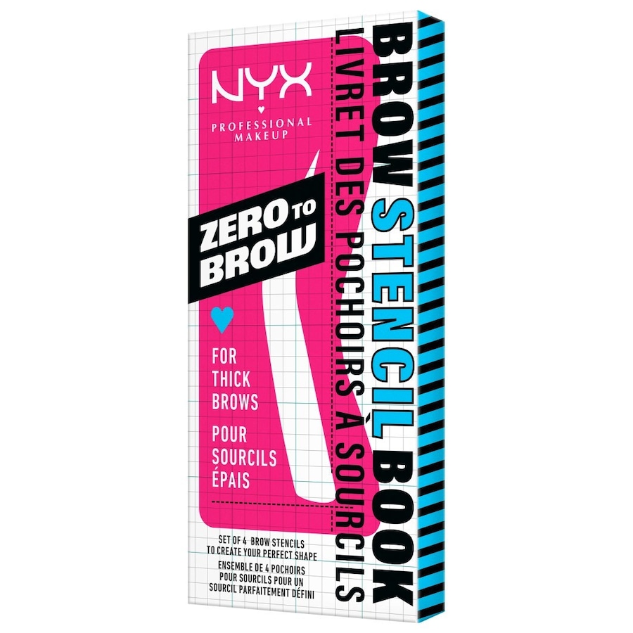 NYX Professional Makeup  NYX Professional Makeup Zero to Brow Stencil augenbrauenschablone 1.0 pieces von NYX Professional Makeup