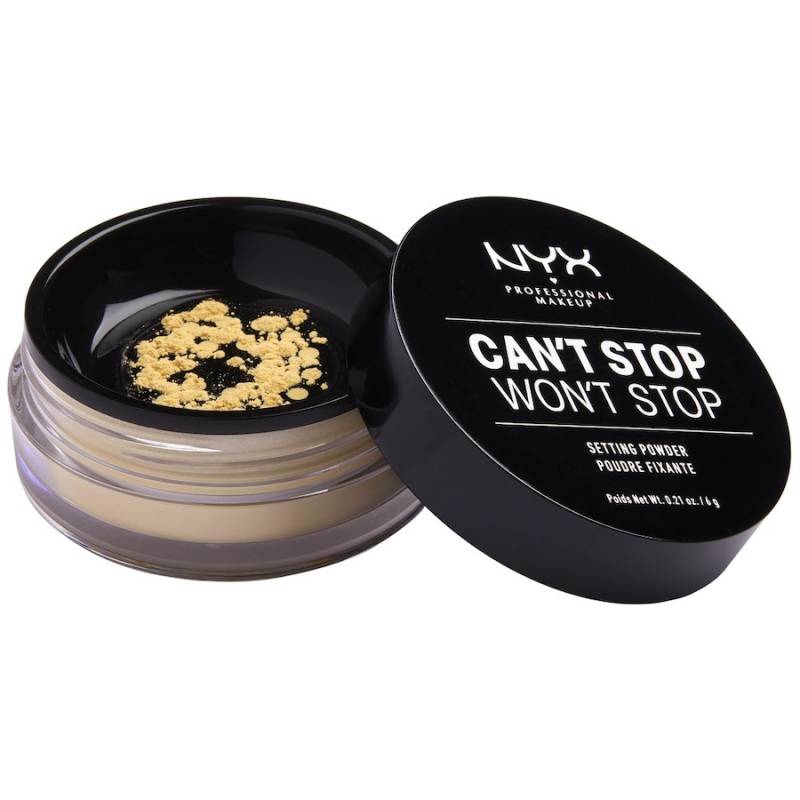 NYX Professional Makeup  NYX Professional Makeup Can't Stop Won't Stop Setting Powder puder 6.0 g von NYX Professional Makeup