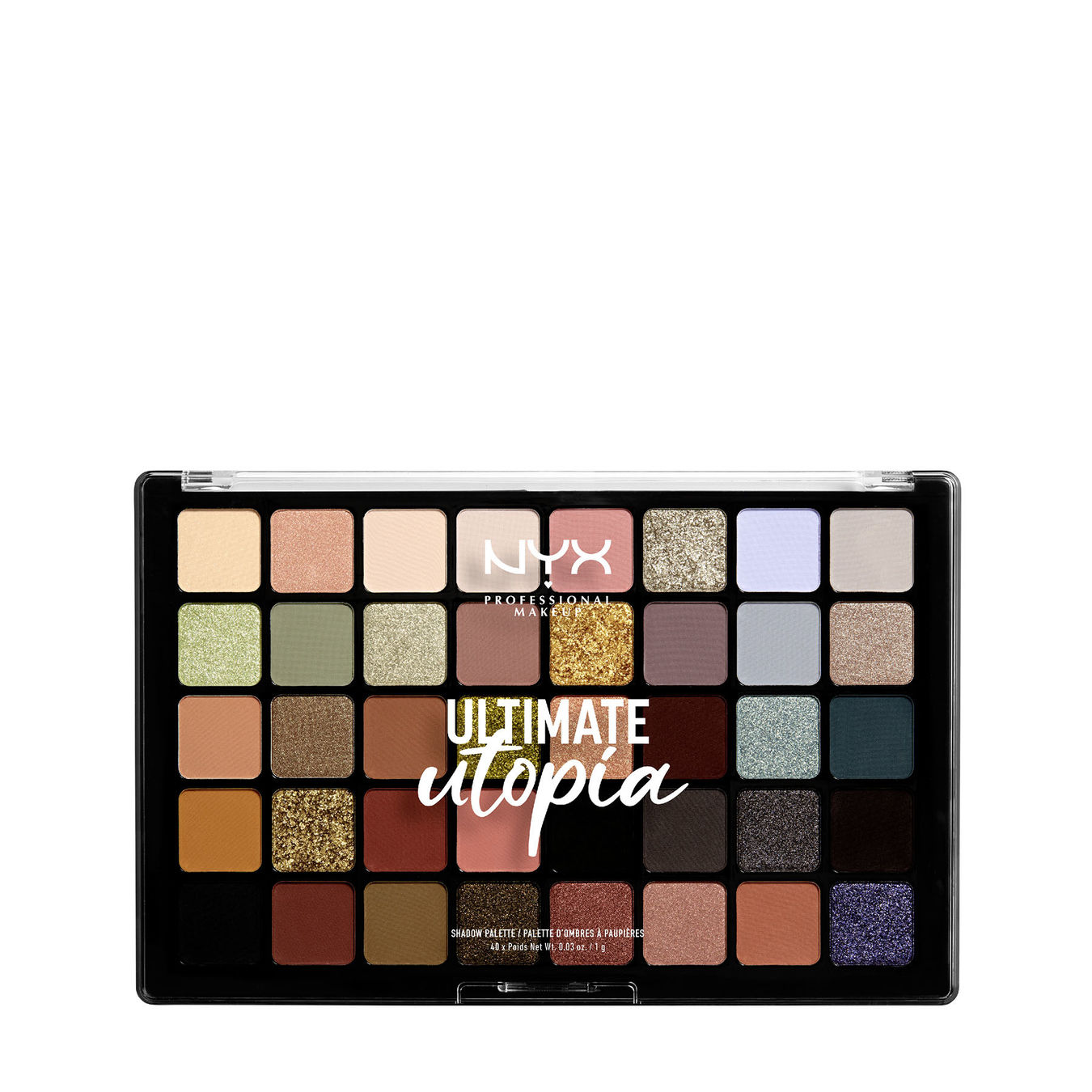 NYX Professional Makeup Ultimate Utopia Shadow Palette Lidschatten Palette 1ST von NYX Professional Makeup