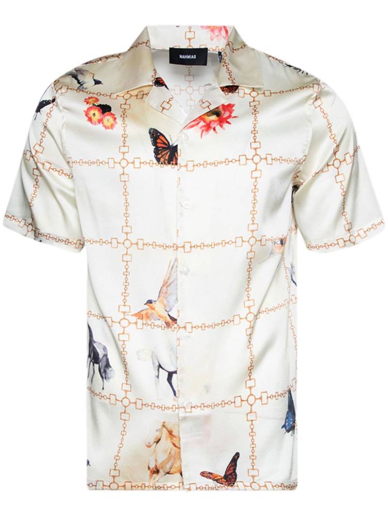 Nahmias Wildlife shirt - Neutrals von Nahmias