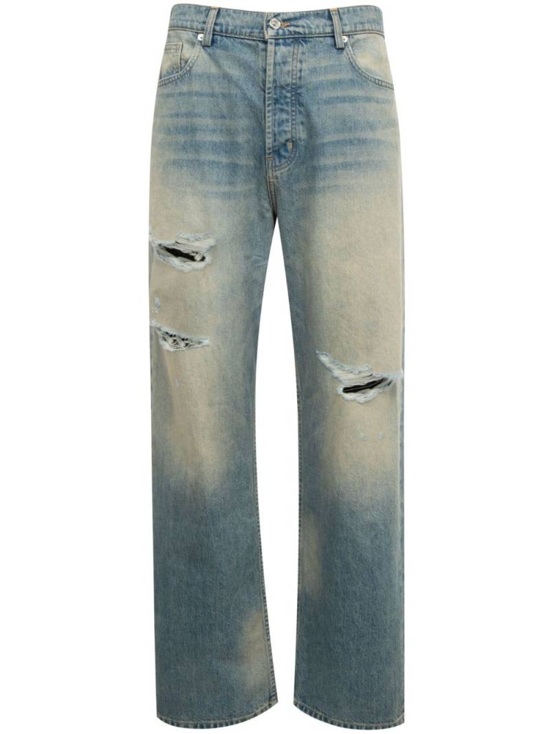 Nahmias distressed baggy jeans - Blue von Nahmias