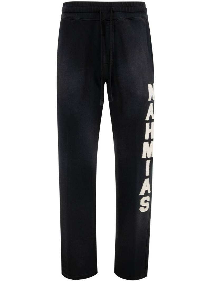 Nahmias logo-appliqué track pants - Black von Nahmias