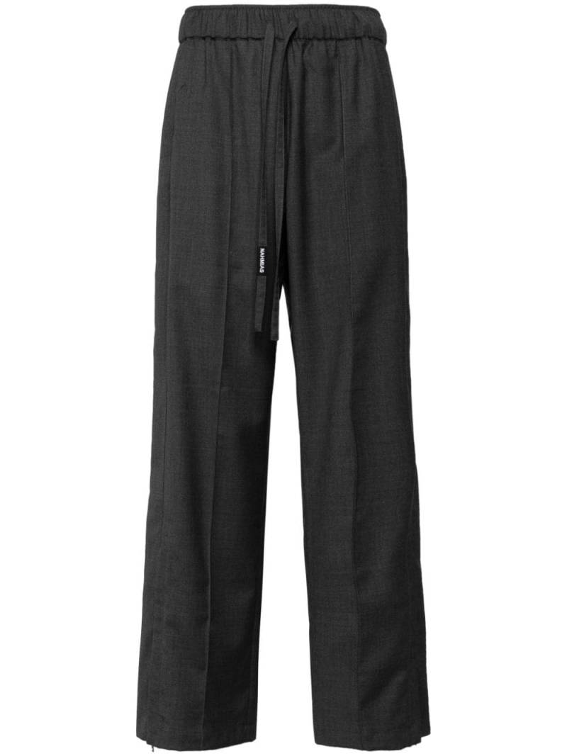 Nahmias zipped cuffs jogger trousers - Grey von Nahmias