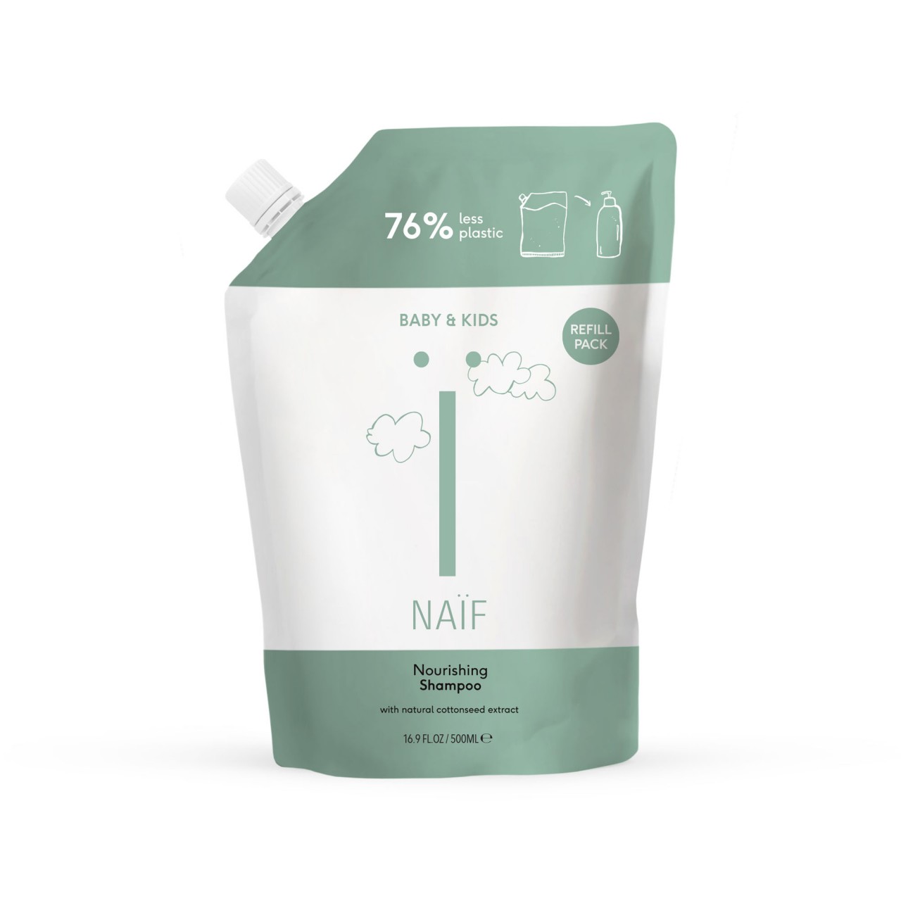 Naif - Baby & KIDs Nourishing Shampoo Refill von Naïf