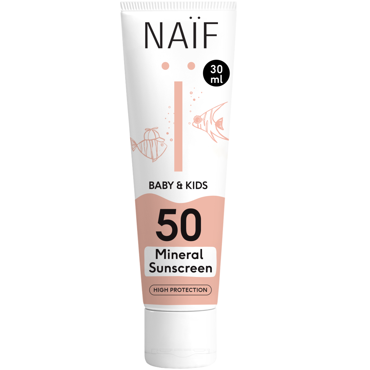 Naif - Mineral Suncreen Spf50 Baby & KIDs Sonnencrème 30ml von Naïf