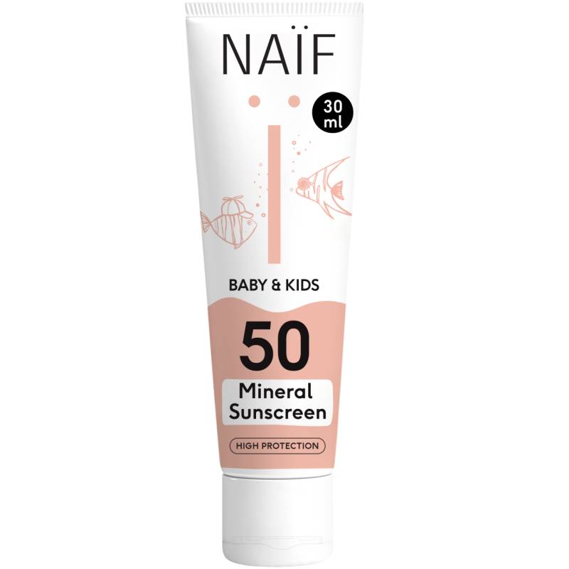 Naif - Mineral Suncreen Spf50 Baby & KIDs Sonnencrème 30ml von Naïf