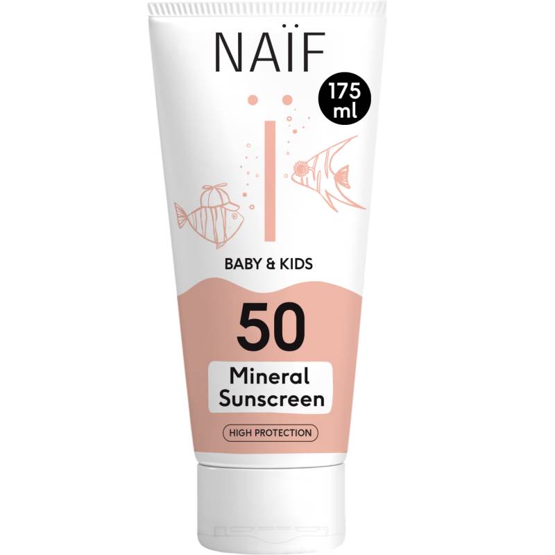 Naif - Mineral Sunscreen Spf50 Baby & KIDssonnencrème von Naïf