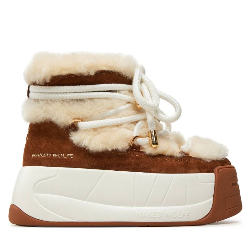 Schneeschuhe Naked Wolfe Darling Braun von Naked Wolfe