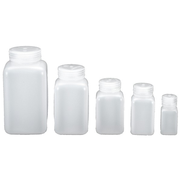 Nalgene - Weithalsflasche Quader Gr 1000 ml - Hals Ø 53 mm transparent von Nalgene