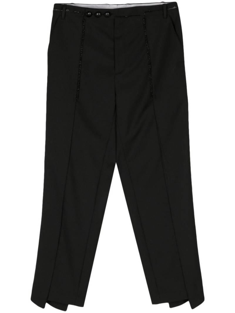 Namacheko Hassel straight-leg trousers - Black von Namacheko