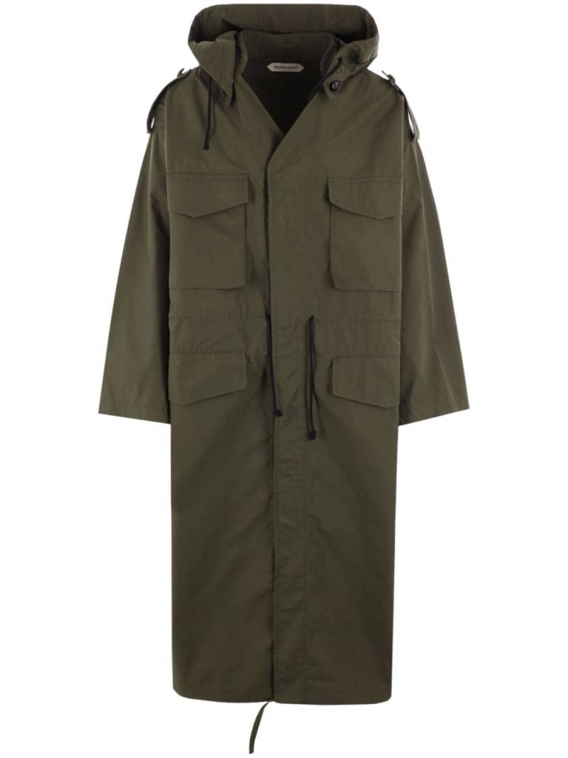 Namacheko multiple pockets coat - Green von Namacheko