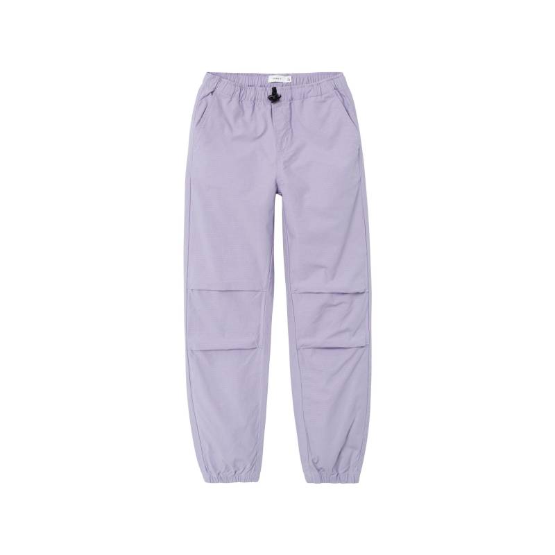 Cargohose, Regular Fit Mädchen Lila 116 von Name It