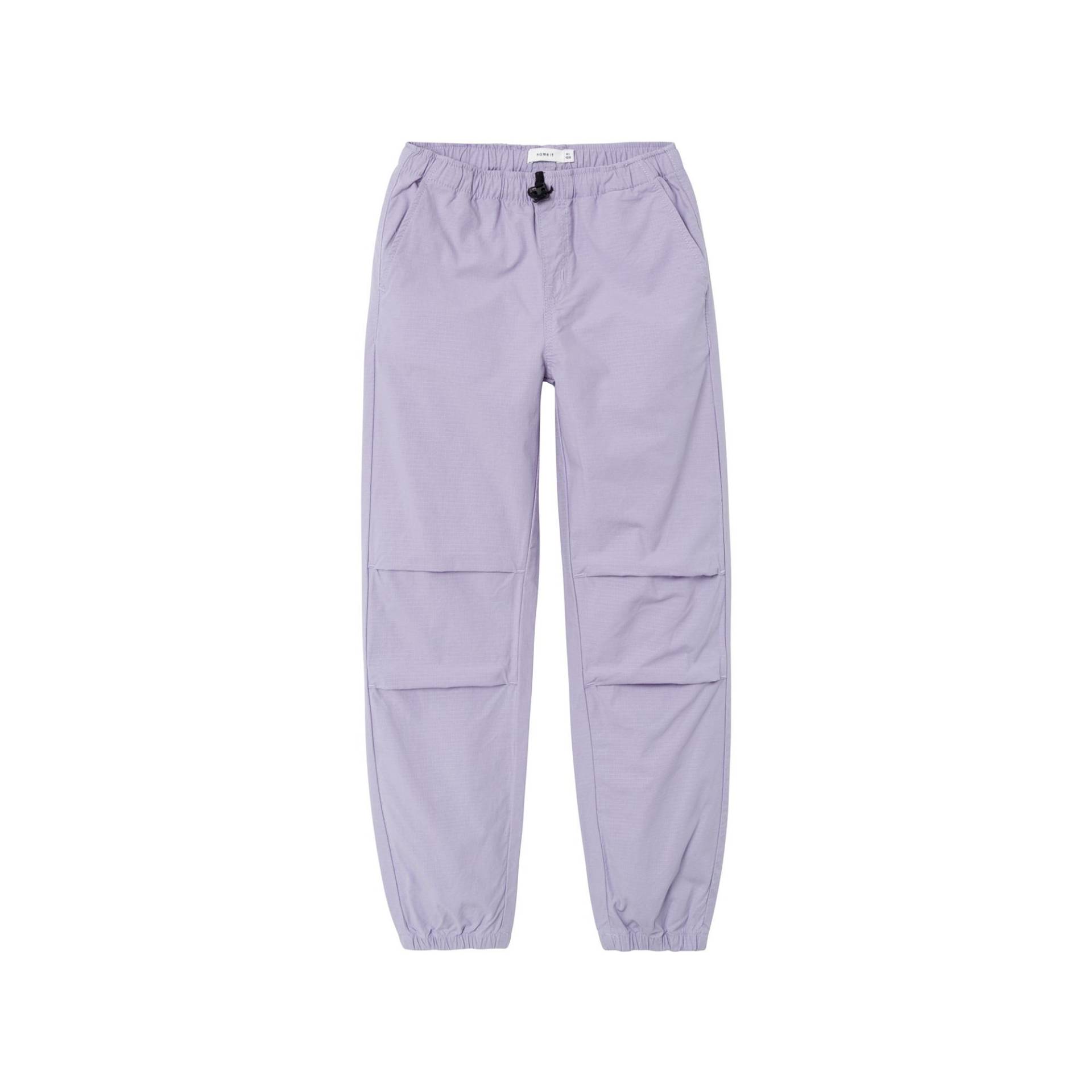 Cargohose, Regular Fit Mädchen Lila 122 von Name It