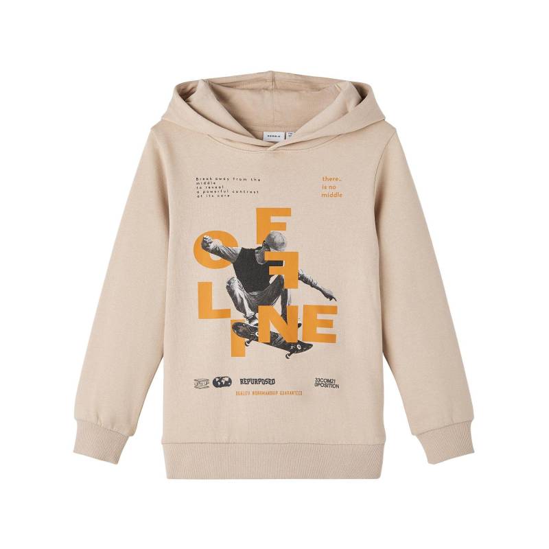 Hoodie Jungen Beige 122-128 von Name It