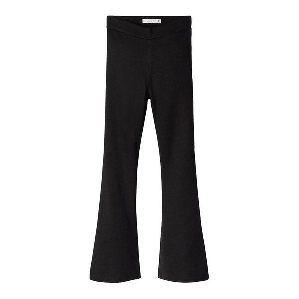 Lange Hose, Flared Fit Mädchen Black 140 von Name It