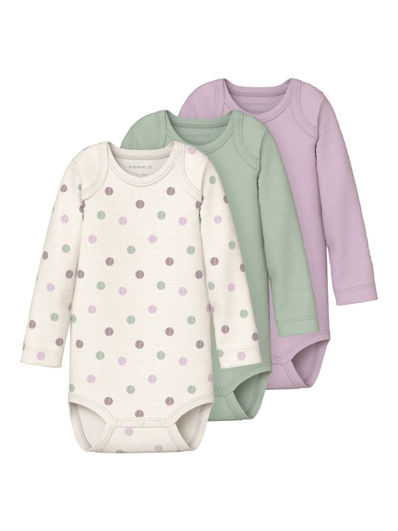 Name It Body »NBFBODY 3P LS JET STREAM DOT NOOS« von Name It