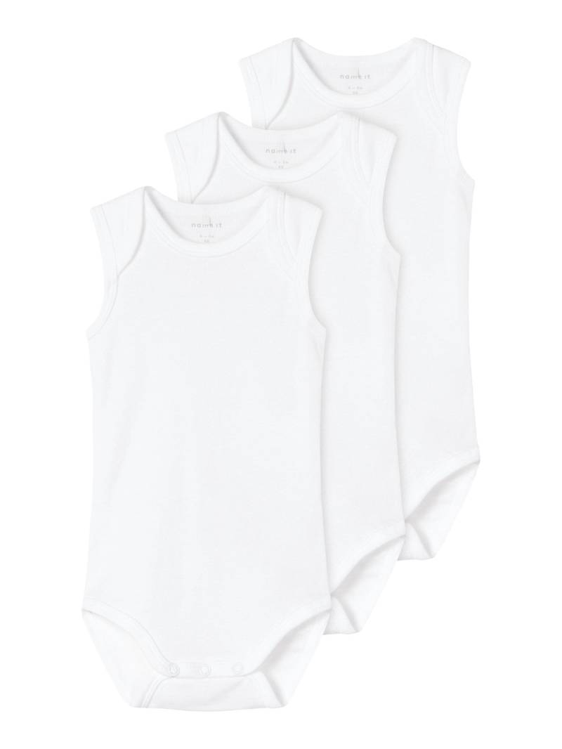 Name It Body »NBNBODY 3P TANK SOLID WHITE 3 NOOS« von Name It