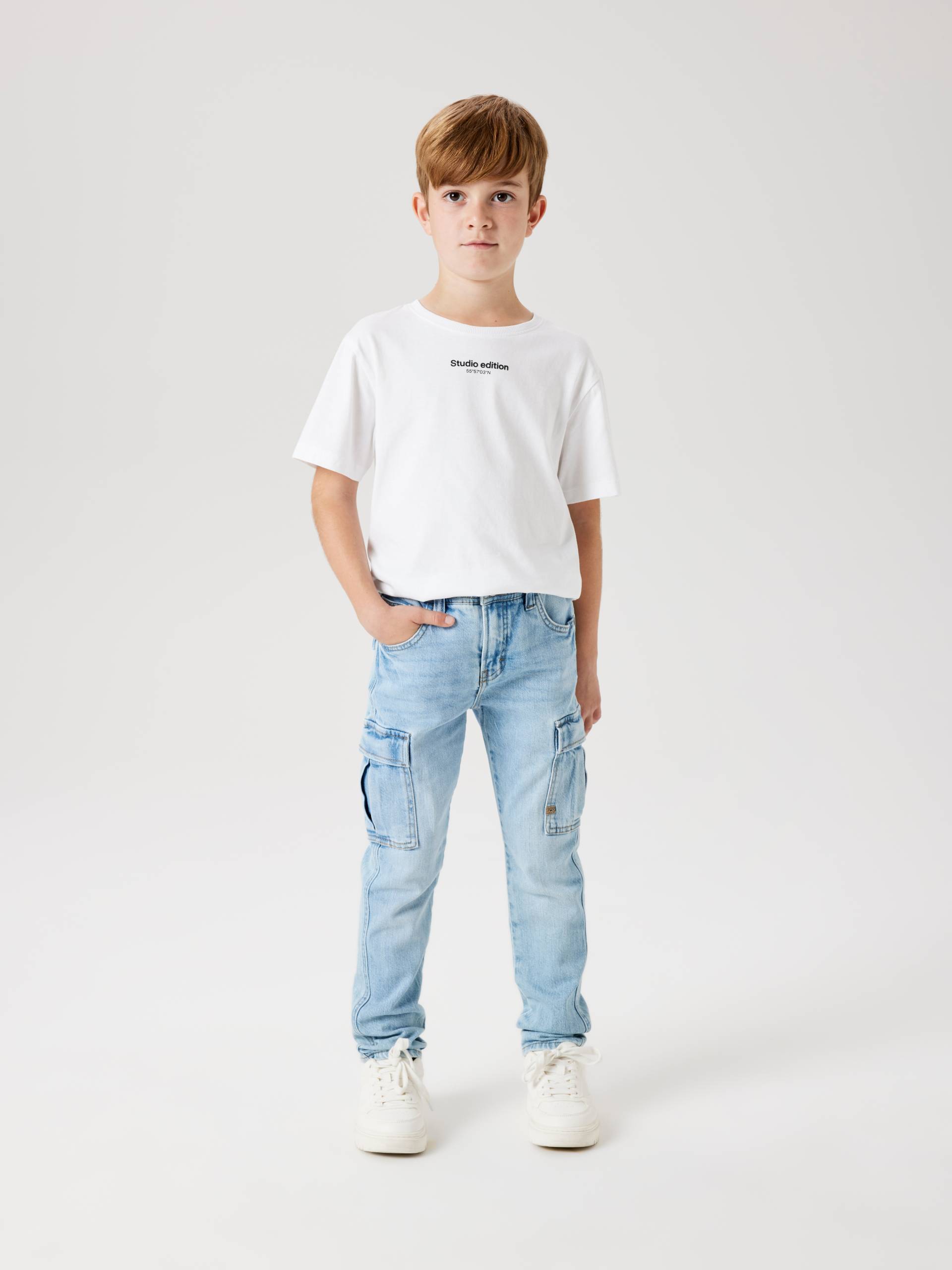 Name It Cargojeans »NKMSILAS TAP CARGO JEANS 6650-AZ NOOS« Name It Cargojeans »NKMSILAS TAP CARGO JEANS 6650-AZ NOOS« von Name It