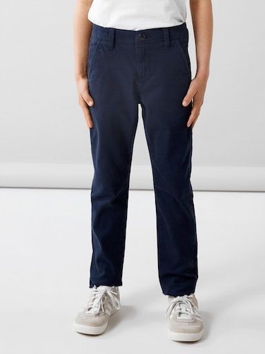 Name It Chinohose »NKMSILAS XSL CHINO TWI PANT 2222-DR NOOS« von Name It