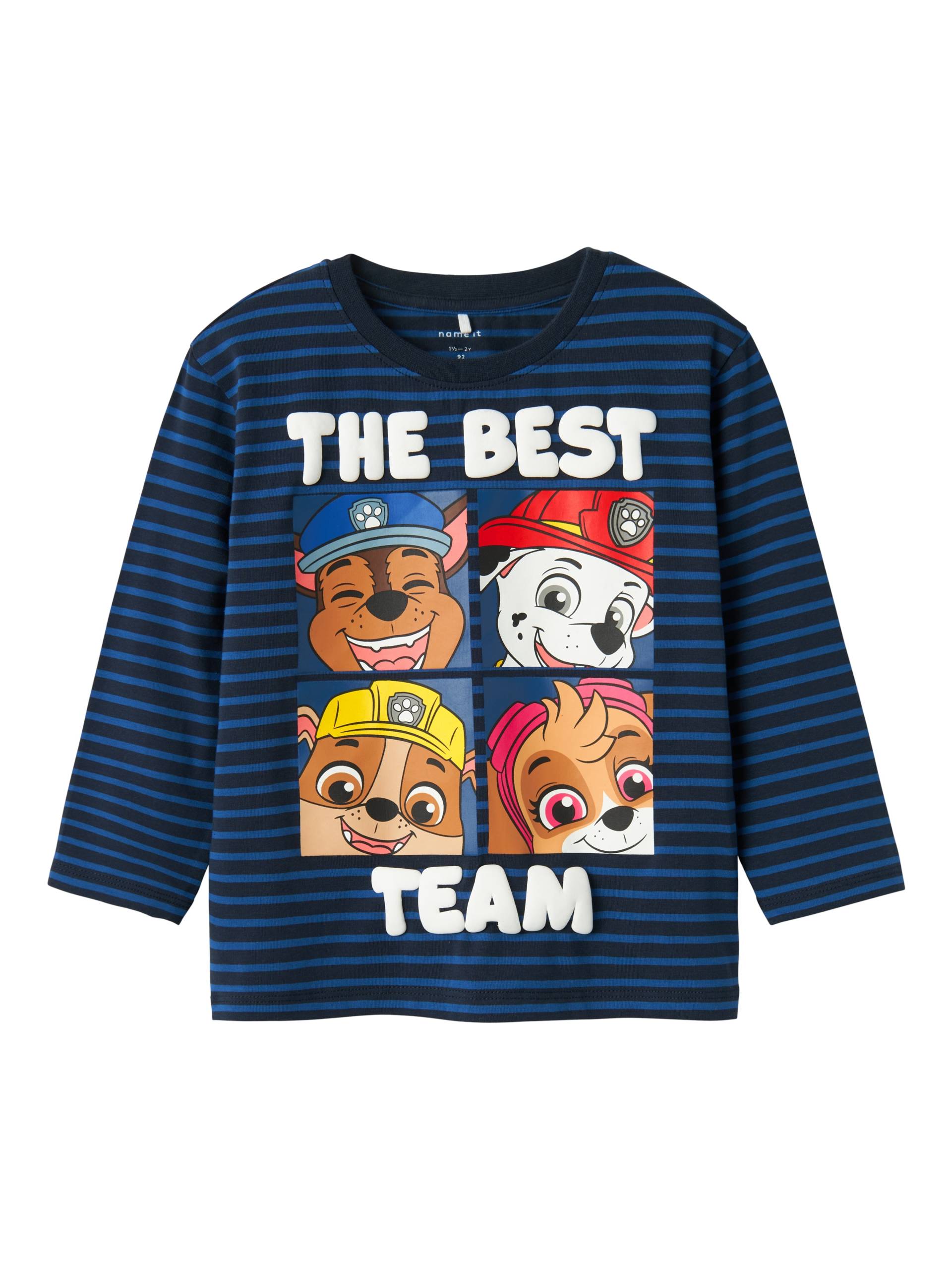 Name It Langarmshirt »NMMJASPER PAW LS NREG TOP CPLG« von Name It