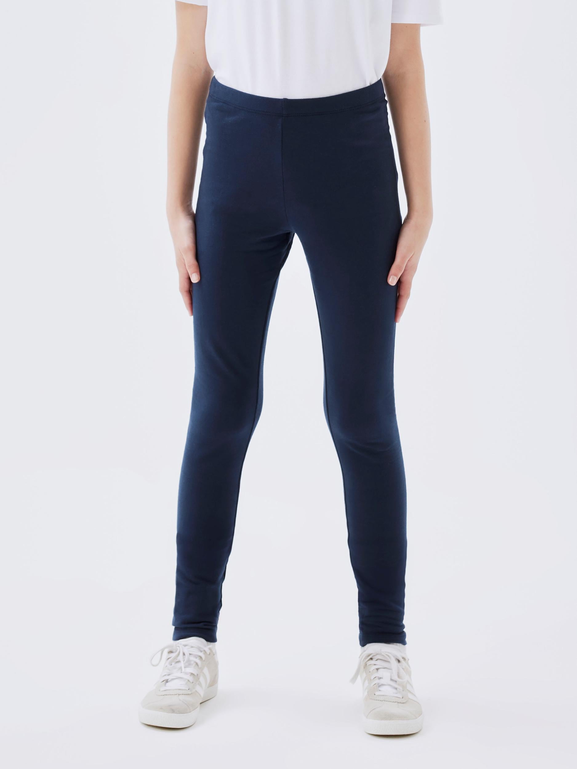 Name It Leggings »angeraut NKFDAVINA SOLID SWE LEGGING BRU N NOOS« von Name It