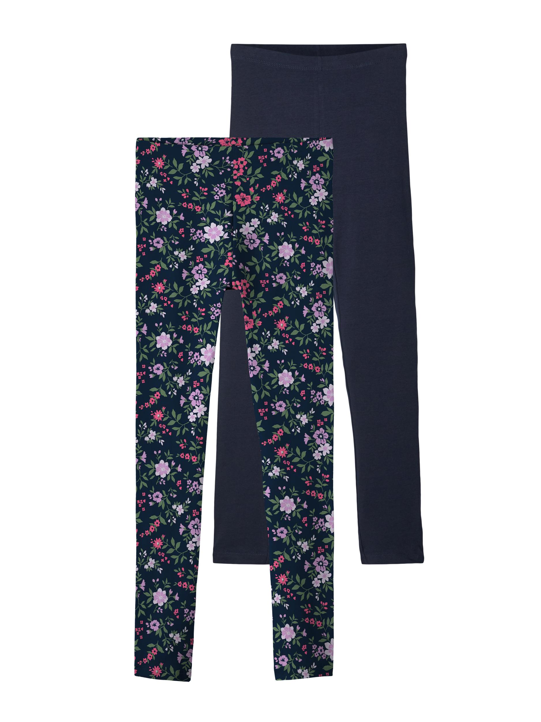 Name It Leggings »NKFVIVIAN 2P AOP LEGGING«, (Set, 2 tlg.) von Name It