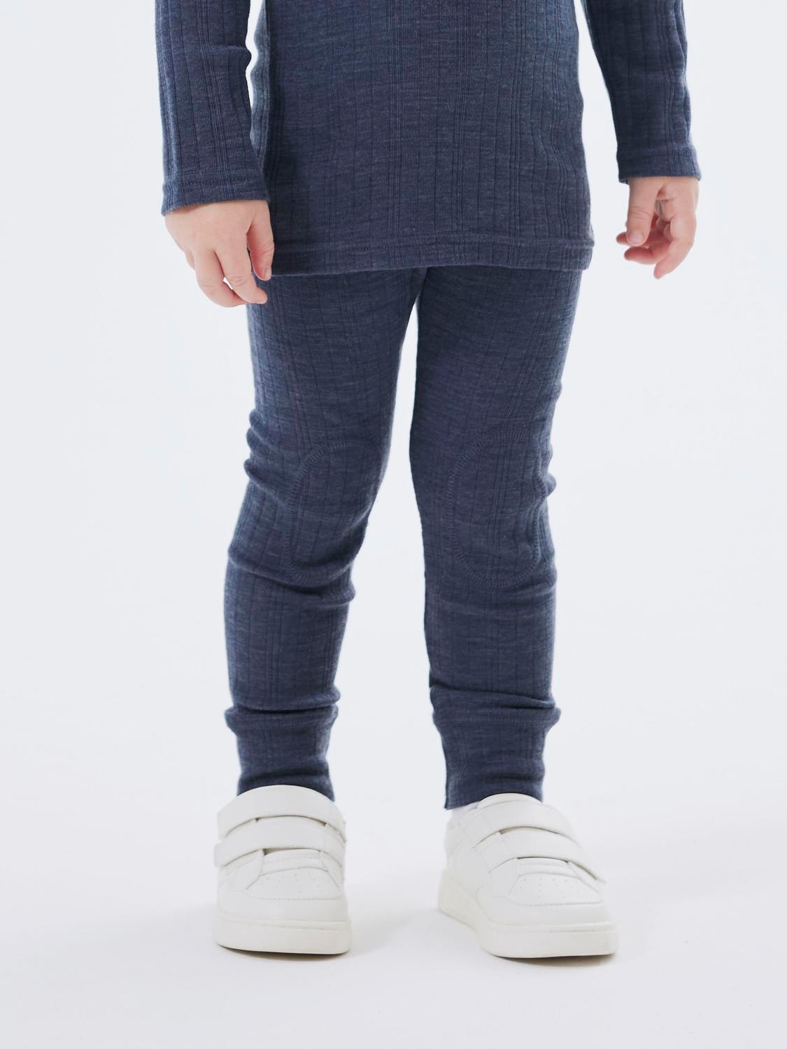 Name It Leggings »NMMWANG WOOL NEEDLE LONGJOHN SOLID NOOS«, aus reiner Merinowolle von Name It