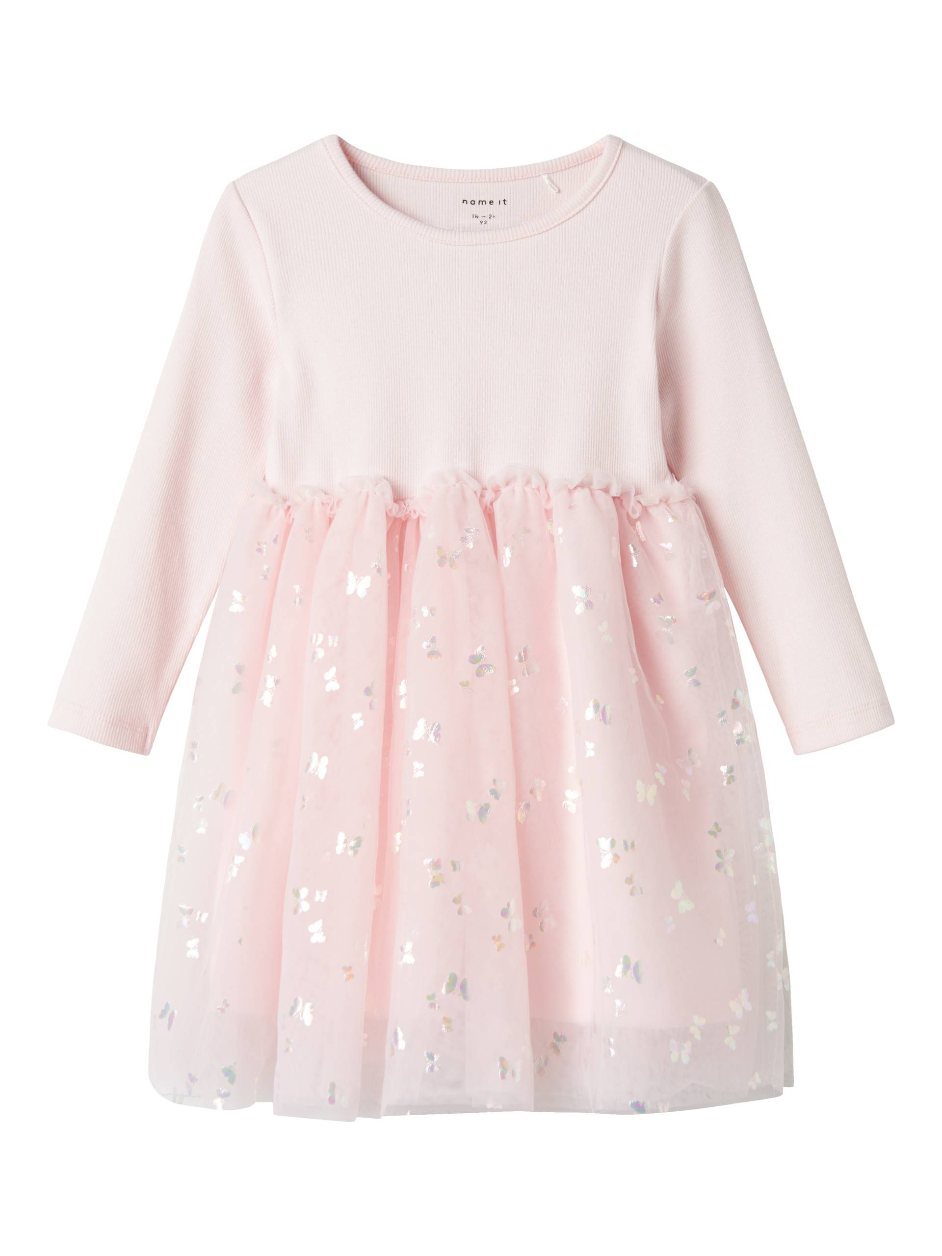 Name It Minikleid »NMFDUBUTTERFLY LS DRESS« von Name It