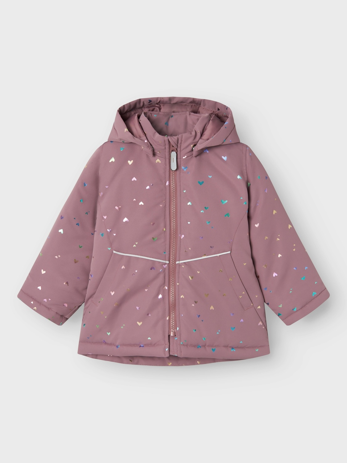 Name It Outdoorjacke »NMFMAXI JACKET GLITTER FOIL«, mit Kapuze von Name It